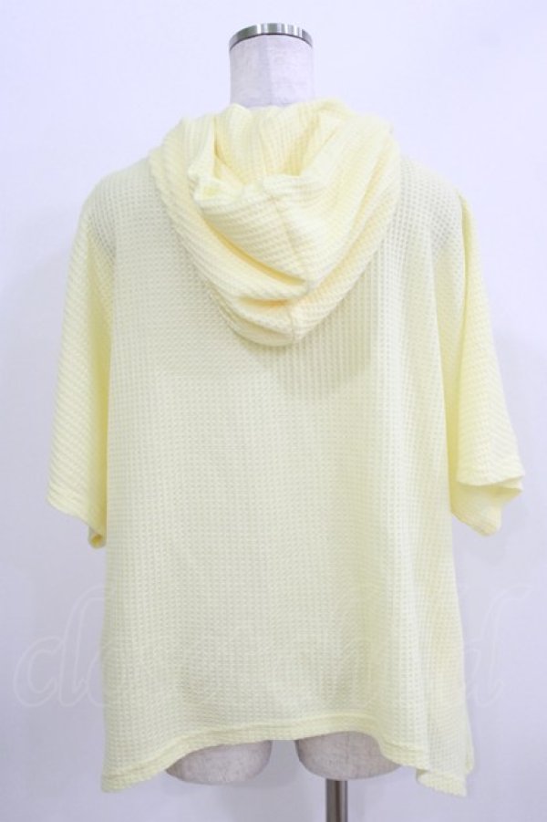 画像3: Rydia / コビニャー半袖プルパーカー  イエロー H-26-03-27-064-PU-TO-KB-ZH (3)