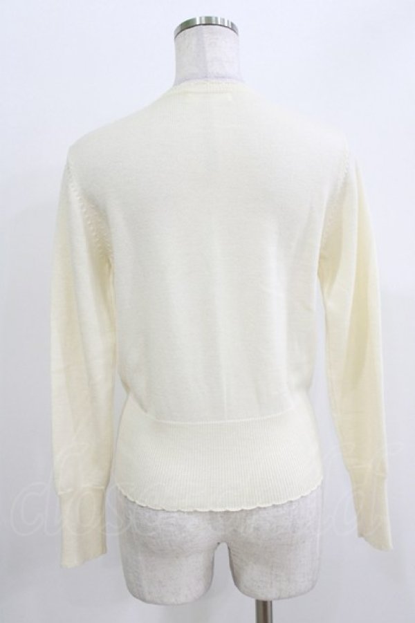 画像3: Emily Temple cute / 香水瓶刺繍カーディガン  オフ H-26-03-27-065-ET-TO-KB-ZH (3)