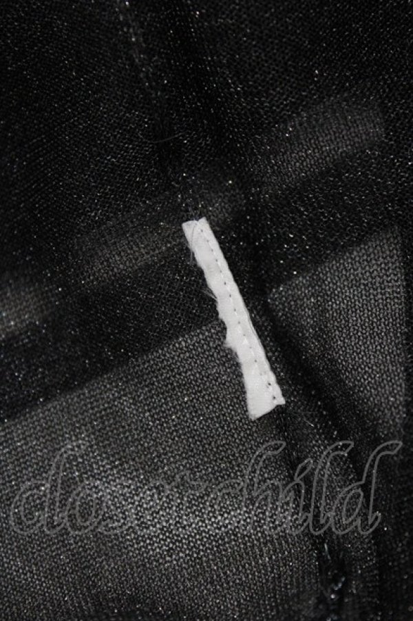 画像6: Candy Stripper / SEETHROUGH SAILOR KNIT  ブラック H-26-03-27-066-PU-TO-KB-ZH (6)