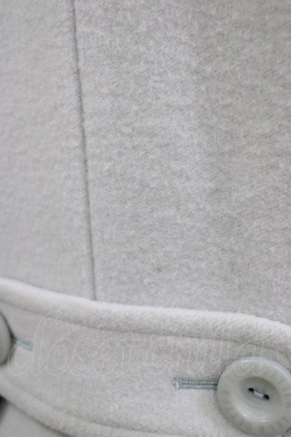 画像4: Leur Getter / フラワーレースファー衿付コート M ミント H-26-03-27-006-LU-CO-KB-ZH (4)