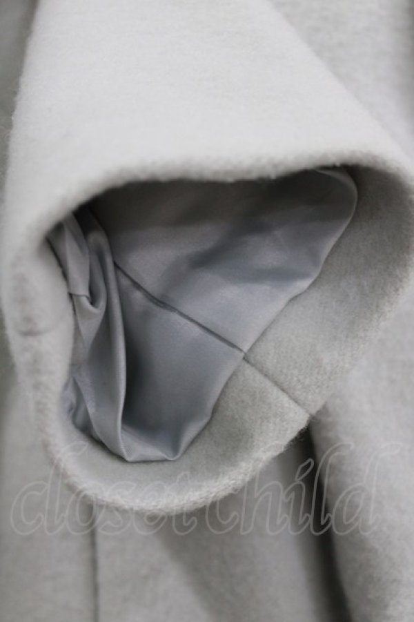 画像5: Leur Getter / フラワーレースファー衿付コート M ミント H-26-03-27-006-LU-CO-KB-ZH (5)