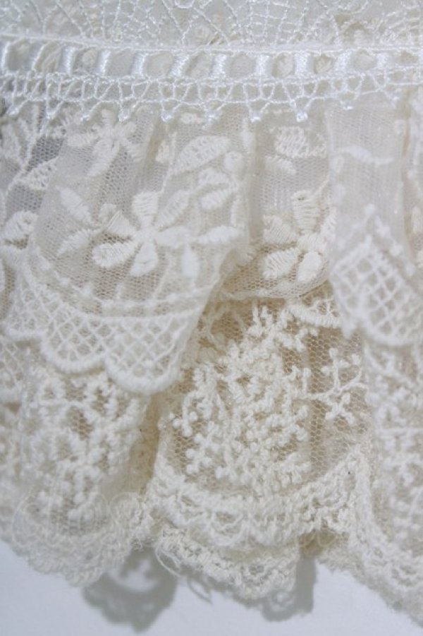 画像3: MorunxMuunaStoik / ヘッドドレスクリップ  ホワイト×アイボリー H-26-03-27-076-EL-AC-KB-ZH (3)