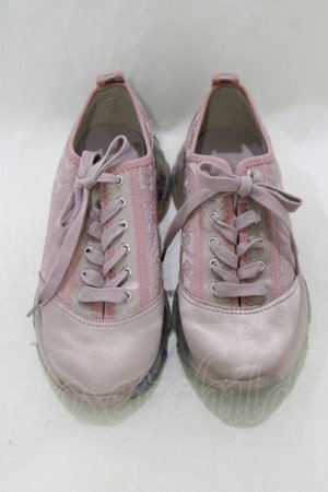 画像: merry jenny / jacquard floral sneaker M ピンク H-26-03-27-079-LO-SH-KB-ZH