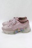 画像2: merry jenny / jacquard floral sneaker M ピンク H-26-03-27-079-LO-SH-KB-ZH (2)