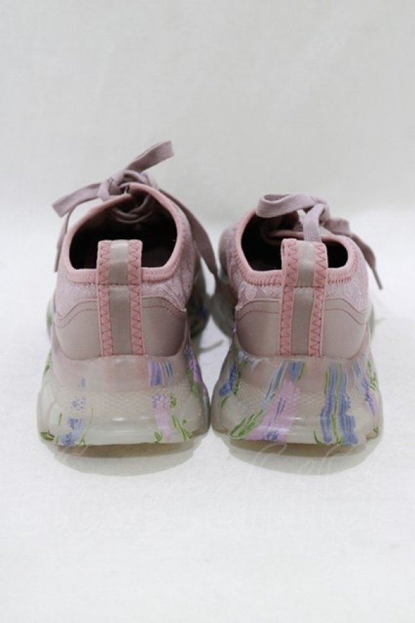 画像3: merry jenny / jacquard floral sneaker M ピンク H-26-03-27-079-LO-SH-KB-ZH (3)