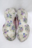 画像4: merry jenny / jacquard floral sneaker M ピンク H-26-03-27-079-LO-SH-KB-ZH (4)