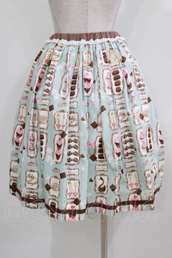 画像3: Shirley Temple / プチショコラトリースカート  ミント H-26-03-27-007-ET-SK-KB-ZH (3)