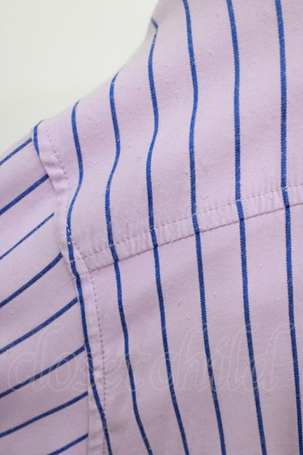 画像4: Candy Stripper / WITH RIBBON SHIRTワンピース 2 ラベンダー H-26-03-27-021-PU-OP-KB-ZH (4)