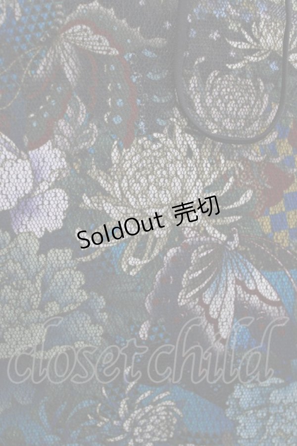 画像4: Qutie Frash / チャイナワンピース  ブラック H-26-03-27-022-QU-OP-KB-ZH (4)