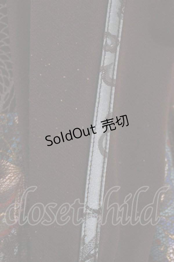 画像6: Qutie Frash / チャイナワンピース  ブラック H-26-03-27-022-QU-OP-KB-ZH (6)