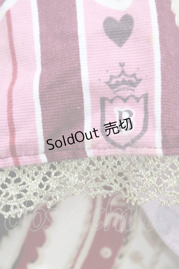 画像5: BABY,THE STARS SHINE BRIGHT / くまくみゃのRoyal Kingdom柄ジャンパースカートI Free ピンク H-26-03-28-045-BA-OP-NS-ZH (5)