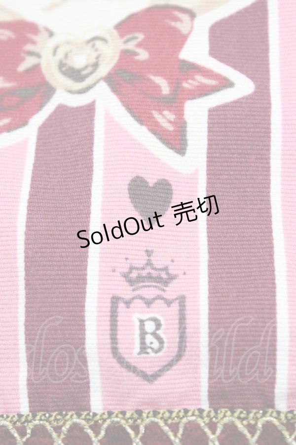 画像6: BABY,THE STARS SHINE BRIGHT / くまくみゃのRoyal Kingdom柄ジャンパースカートI Free ピンク H-26-03-28-045-BA-OP-NS-ZH (6)