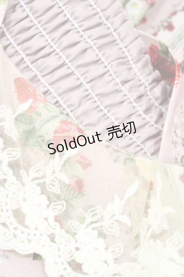 画像4: axes femme kawaii / ローズベリーガーデンジャンスカ M ピンク H-26-03-28-046-AX-OP-NS-ZH (4)