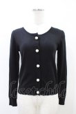 画像1: LODISPOTTO / パールボタンカーディガン M ブラック H-26-03-28-064-LO-TO-NS-ZH (1)
