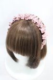 画像1: m petit by misako / AMギャザーカチューシャ  ピンク H-26-03-28-008-LO-AC-NS-ZH (1)