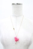 画像2: MILK / ハートフォンデュネックレス  ピンク H-26-03-28-009-ML-AC-NS-ZH (2)
