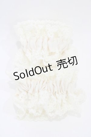 画像: m petit by misako / AMレース2Pシュシュ  アイボリー H-26-03-28-011-LO-ZA-YZ-ZH