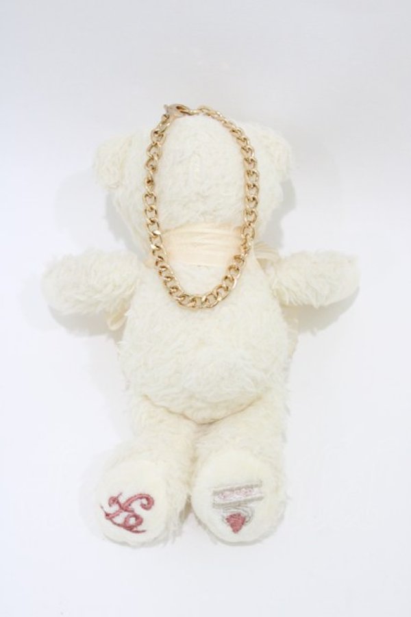 画像2: Maison de FLEUR / ショートケーキベアチャーム  アイボリー H-26-03-28-014-LO-ZA-YZ-ZH (2)