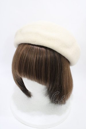 画像: Heart E / ベレー帽  IVORY H-26-03-28-024-LO-AC-NS-ZH