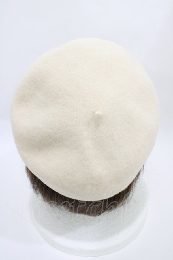 画像2: Heart E / ベレー帽  IVORY H-26-03-28-024-LO-AC-NS-ZH (2)