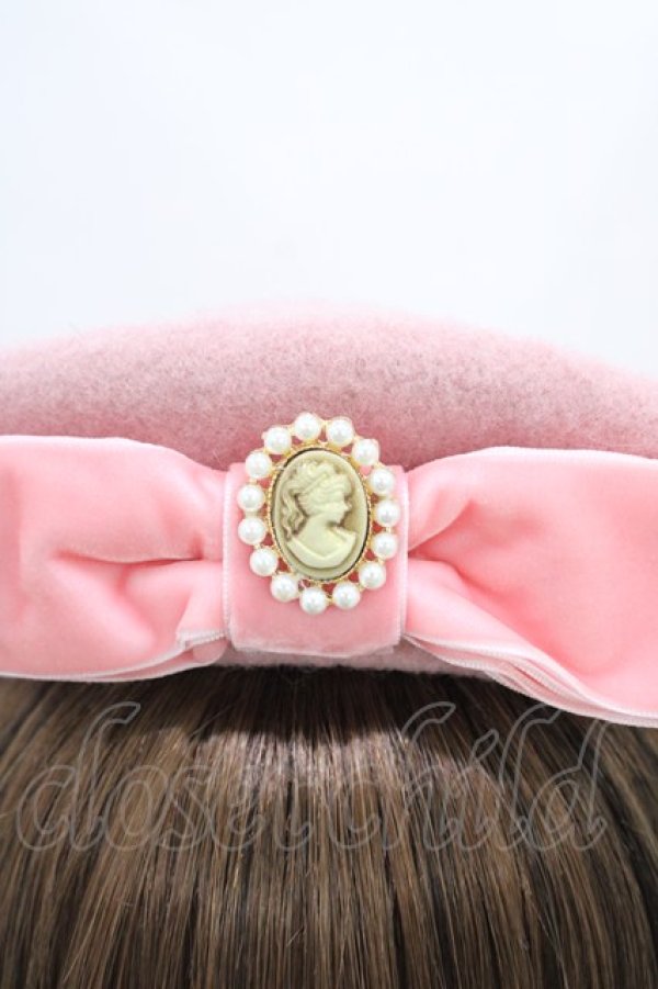 画像3: m petit by misako / AMモチーフリボンベレー  ピンク H-26-03-28-025-LO-AC-NS-ZH (3)