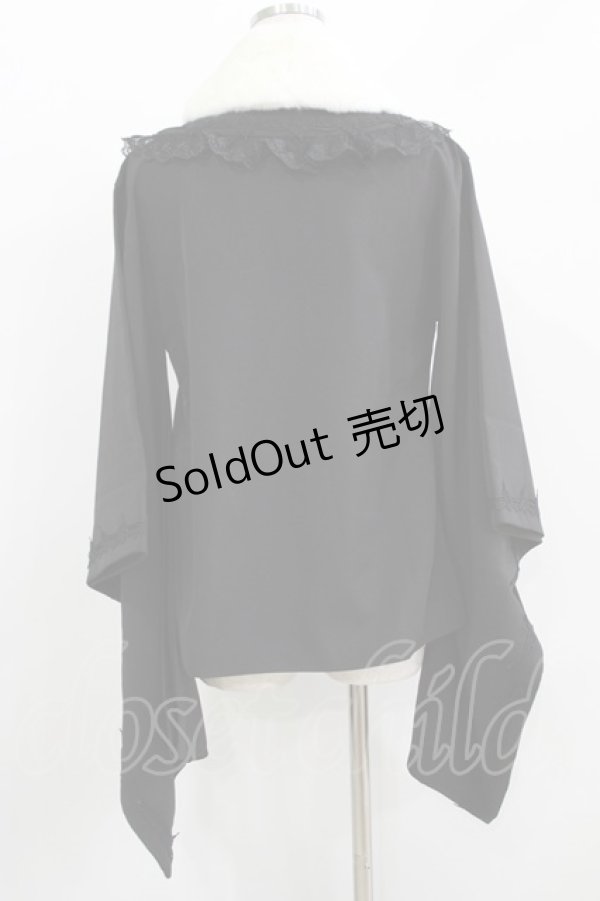 画像7: ChaCha（海外ロリータブランド） / 和風ロリータセット ブラウスL/スカート2XL ブラック/レッド H-26-03-29-033-PU-OP-NS-ZH (7)