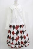 画像1: 牧家  （海外ロリータブランド） / アリスプリントスカートセット L オフ H-26-03-29-034-PU-SK-NS-ZH (1)