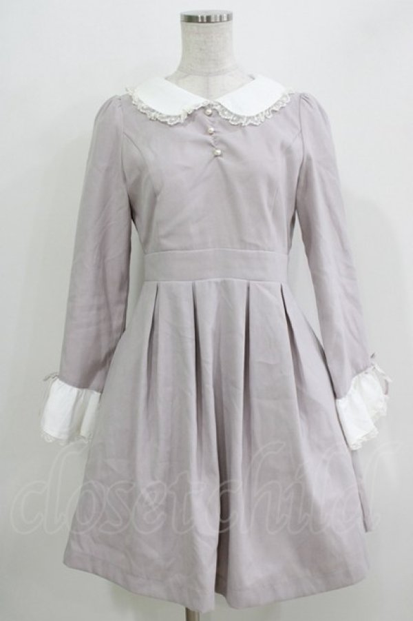 画像1: LODISPOTTO / パールボタンワンピース M ラベンダー H-26-03-29-036-LO-OP-NS-ZH (1)