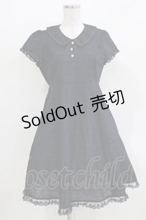 画像: Innocent World / ダーシーワンピース M ネイビー H-26-03-29-038-IW-OP-NS-ZH