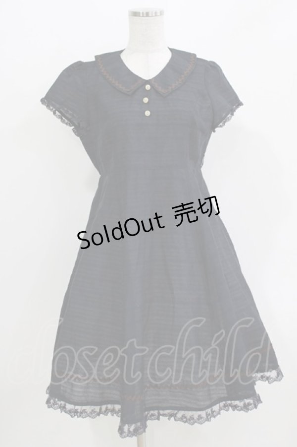 画像1: Innocent World / ダーシーワンピース M ネイビー H-26-03-29-038-IW-OP-NS-ZH (1)