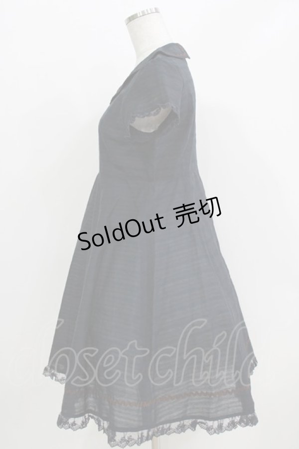 画像2: Innocent World / ダーシーワンピース M ネイビー H-26-03-29-038-IW-OP-NS-ZH (2)