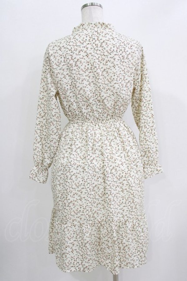 画像3: LODISPOTTO / 花柄ワンピース M オフ H-26-03-29-045-LO-OP-NS-ZH (3)