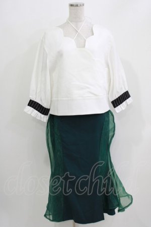 画像: Favorite / ヒトの足を願った人魚姫のセット*シェルブラウスとマーメイドスカート Free オフ/グリーン H-26-03-29-049-LO-OP-NS-ZH