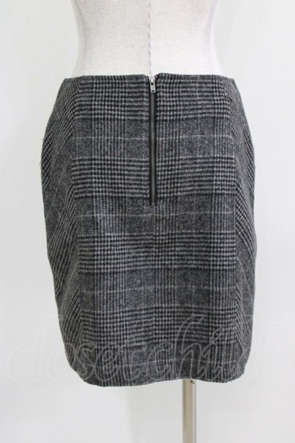 画像5: EATME / SETUPブリティッシュタイトスカート+ブラウス M グレー H-26-03-29-050-LO-OP-NS-ZH (5)