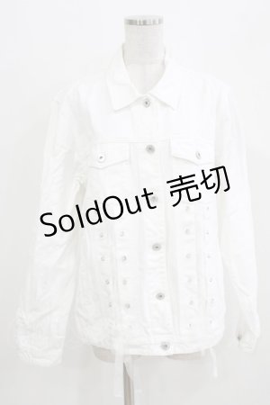 画像: Ank Rouge / スピンドルブルゾン M オフ H-26-03-29-051-CA-JA-NS-ZH