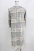 画像3: Franche Lippee / うさぎ刺繍ワンピース M グレー H-26-03-29-053-LO-OP-NS-ZH (3)