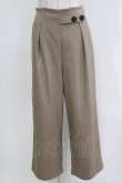 画像1: COUPE LE COEUR / サイドタブタックストレートパンツ Free BEIGE H-26-03-29-055-GO-PA-NS-ZH (1)