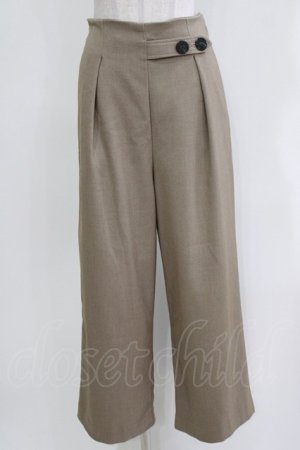 画像: COUPE LE COEUR / サイドタブタックストレートパンツ Free BEIGE H-26-03-29-055-GO-PA-NS-ZH