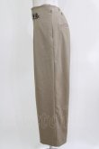 画像2: COUPE LE COEUR / サイドタブタックストレートパンツ Free BEIGE H-26-03-29-055-GO-PA-NS-ZH (2)