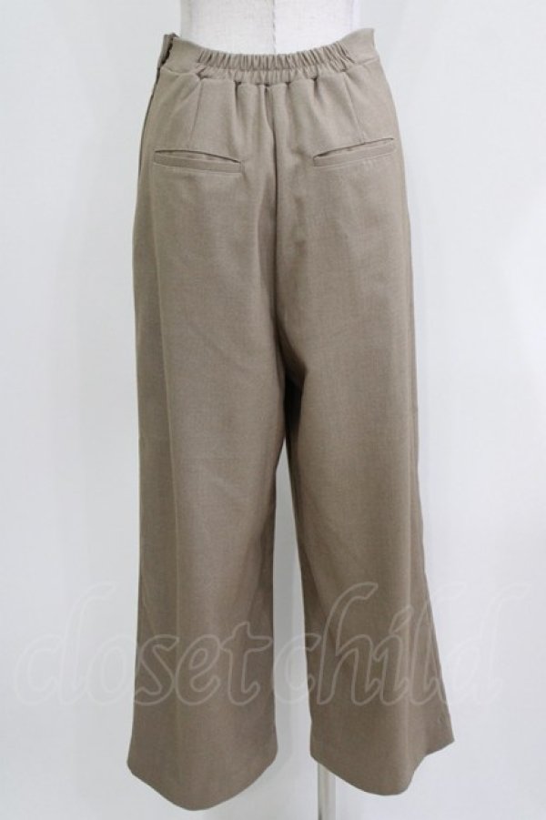 画像3: COUPE LE COEUR / サイドタブタックストレートパンツ Free BEIGE H-26-03-29-055-GO-PA-NS-ZH (3)