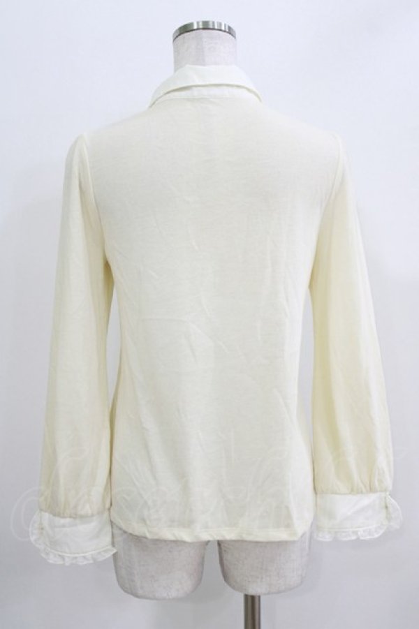 画像3: axes femme / ヨーク切替トップス M 生成り H-26-03-29-057-AX-TO-NS-ZH (3)