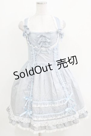 画像: metamorphose / フロントあきジャンパースカート(水玉) Free サックス H-26-03-29-007-ME-OP-NS-ZH