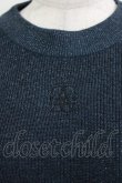 画像3: Amavel / Monogram Vintageラメニットトップス Free ネイビー H-26-03-29-071-CA-TO-NS-ZH (3)