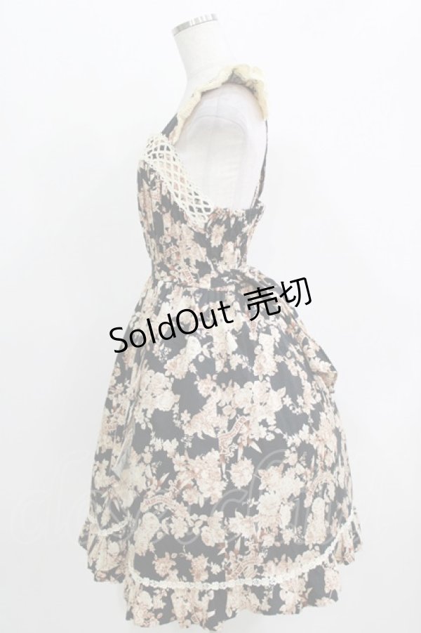 画像2: BABY,THE STARS SHINE BRIGHT / 妖精柄ジャンパースカート Free ブラック H-26-03-29-010-BA-OP-NS-ZH (2)