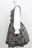 画像2: mille fille closet by LODISPOTTO / Dolly Check リボンワンピース M グレー H-26-03-29-002-LO-OP-NS-ZH (2)