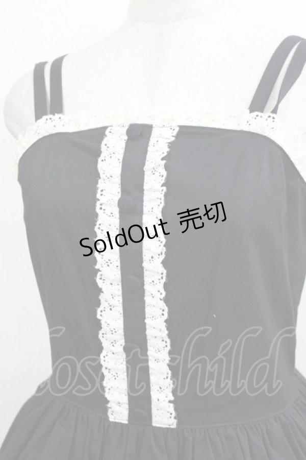 画像4: metamorphose / フロント釦ジャンパースカート(バーバリー) Free ブラック H-26-03-29-014-ME-OP-NS-ZH (4)