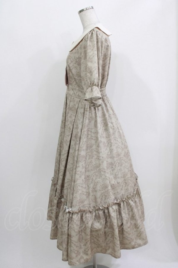 画像2: m petit by misako / NINA’Sコラボトワルドジュイワンピース M ベージュ H-26-03-29-019-LO-OP-NS-ZH (2)