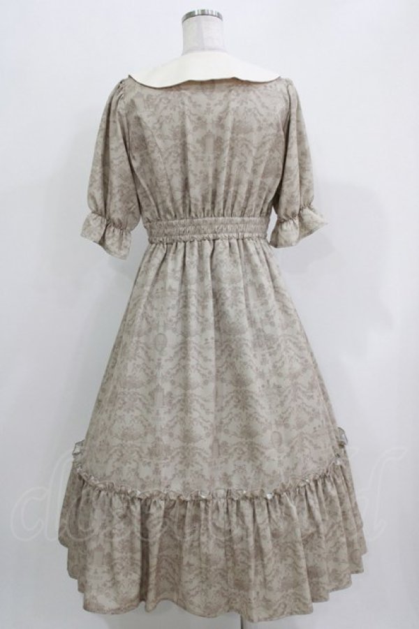 画像3: m petit by misako / NINA’Sコラボトワルドジュイワンピース M ベージュ H-26-03-29-019-LO-OP-NS-ZH (3)