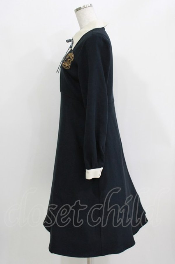 画像2: F i.n.t / クレリックヨーク切替ワンピース/ハリー・ポッター Free NAVY H-26-03-29-022-CA-OP-NS-ZH (2)