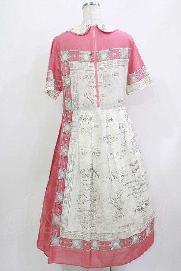 画像3: Jane Marple Dans Le Salon / Bon voyageデイドレス  ローズ H-26-03-30-027-JM-OP-KB-ZH (3)